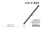 JBSYSTEMS LIGHT BRITEQ LED 4-BAR Manual do proprietário