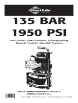 Briggs & Stratton 1950 PSI Manual do proprietário