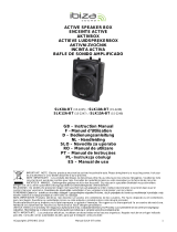 Ibiza Sound SLK8A-BT Manual do usuário