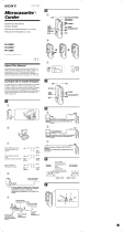 Sony M-629V Manual do usuário