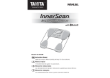 Tanita InnerScan BC-590BT Manual do proprietário