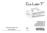 Briteq CLUBLASER-7 Mk3 Manual do proprietário