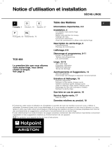Hotpoint TCD 833 Manual do proprietário
