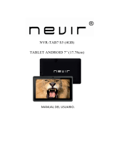 Nevir NVR-TAB7 S5 Manual do proprietário