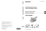 Sony Série HANDYCAM HDR-AX2000E Manual do usuário