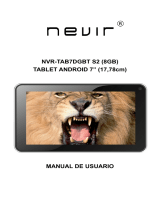 Nevir NVR-TAB7 DGBT S2 8GB Manual do usuário