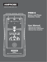 Amprobe PRM-6 Manual do usuário