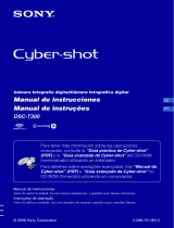 Sony Cyber Shot DSC-T300 Manual do usuário