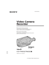 Sony Série CCD-TR402E Manual do usuário