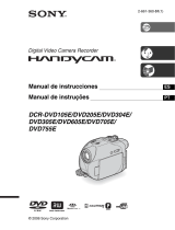 Sony Série DCR-DVD605E Manual do usuário