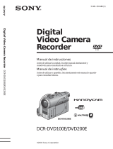 Sony Série DCR-DVD100E Manual do usuário