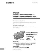 Sony CCD-TRV250E Manual do usuário