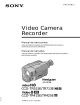 Sony CCD-TR515E Manual do usuário
