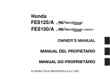 Honda FES125/150 Swing Manual do proprietário