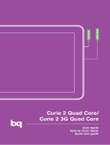 Manual del Usuario BQ Curie 2 3G Quad Core Guia rápido