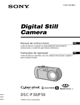 Sony Cyber Shot DSC-P30 Manual do usuário