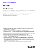 Casio YA-S10 Manual do usuário