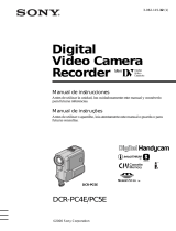 Sony Série DCR-PC5E Manual do usuário
