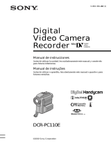 Sony DCR-PC110E Manual do usuário