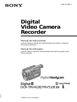 Sony D8 Digital Handycam DCR-TRV410E Manual do usuário