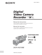 Sony Handycam DCR-VX2100E Manual do proprietário