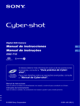 Sony Série Cyber Shot DSC-T10 Manual do usuário