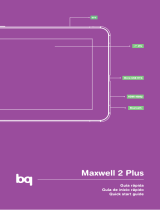 BQ Maxwell Series User Maxwell 2 Plus Guia rápido