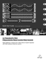 Behringer Ultragraph PRO FBQ1502HD Manual do usuário