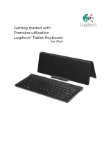 Logitech Tablet Keyboard For iPad Manual do usuário