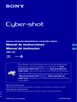 Sony Série Cyber Shot DSC-H3 Manual do usuário