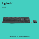Logitech MK235 Combo Clavier Souris sans fil Manual do usuário