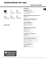Hotpoint EXT 1400 (EX) / HA.B Manual do proprietário