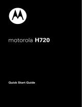 Motorola H720 Guia rápido
