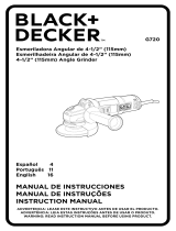 Black & Decker Linea Pro G720 Manual do usuário