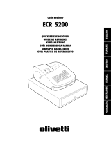 Olivetti ECR 5200 Manual do proprietário