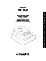 Olivetti ECR 5800 Manual do proprietário