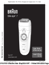 Braun Legs, Body & Face 7681 (plus) WD, Legs & Body 7281 WD, Silk-épil 7 Manual do usuário