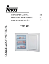 Teka TG1 80 EU Manual do usuário