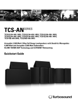 Turbosound TCS115B-AN Guia rápido