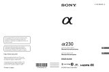 Sony Série DSLR-A230L Manual do usuário