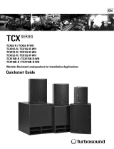 Turbosound TCX102-R Guia rápido