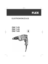 Flex DW 7-25 Manual do proprietário