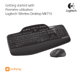 Logitech Wireless Desktop MK710 Manual do usuário