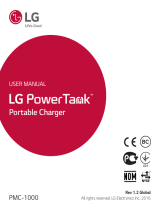 LG PowerTank PMC-1000 Manual do usuário