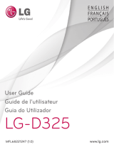 LG LGD325.AVNMBKV Manual do usuário