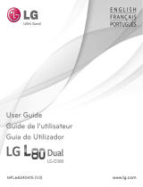 LG LGD380.AAUSBK Manual do usuário