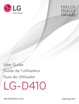LG LGD410.AINDBK Manual do usuário
