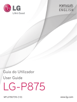 LG LGP875.ABALBK Manual do usuário