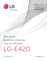 LG LGE420.ATCIWH Manual do usuário