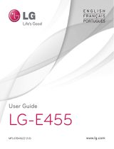 LG LGE455.AAREBK Manual do usuário